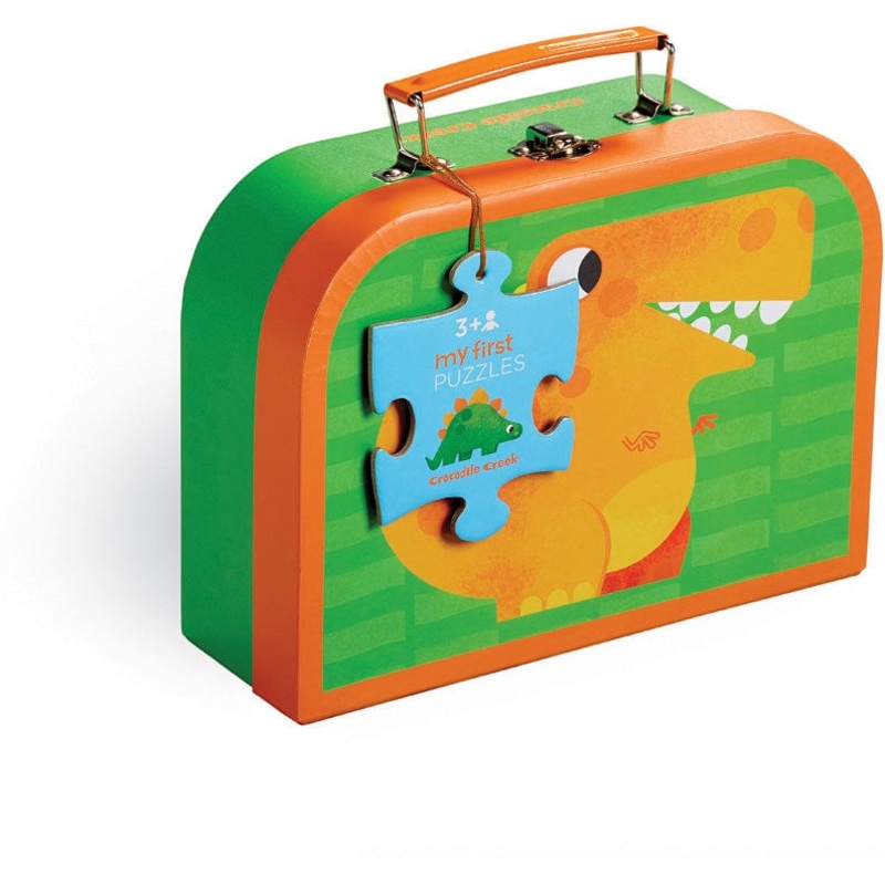 Crocodile Creek My First Puzzle Dinosaur Case