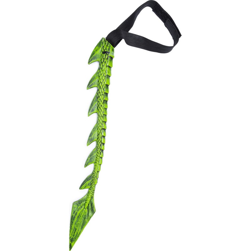 Great Pretenders Green Dragon Dress Up Tail