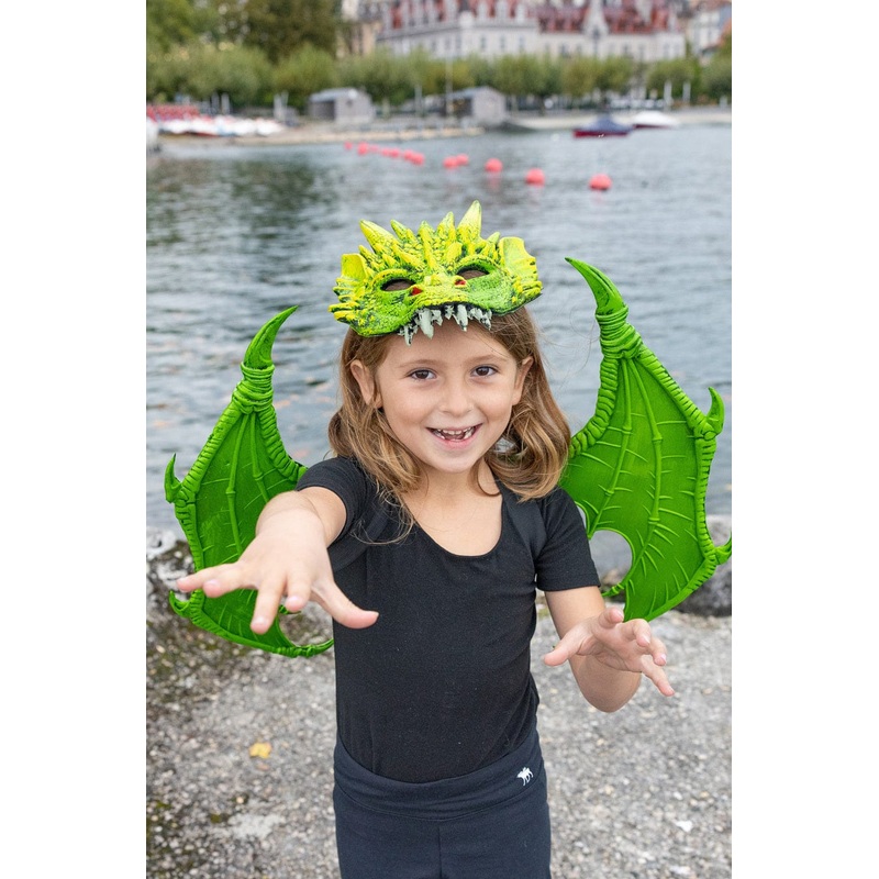 Great Pretenders Green Dragon Dress Up Wings