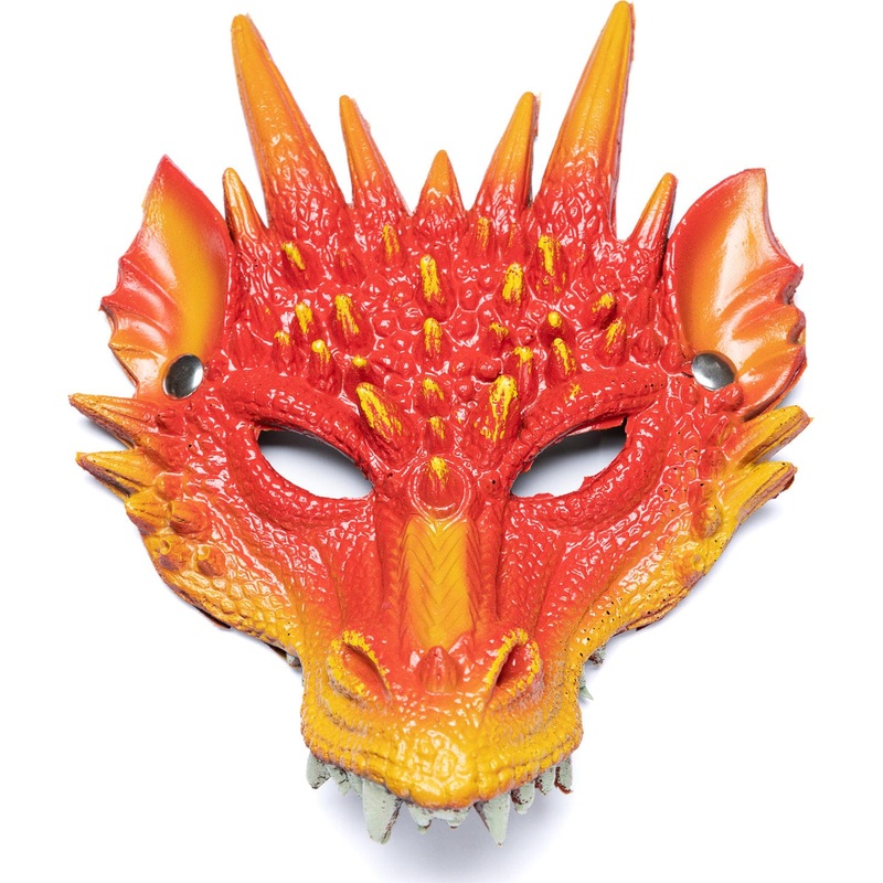 Great Pretenders Red Dragon Dress Up Mask