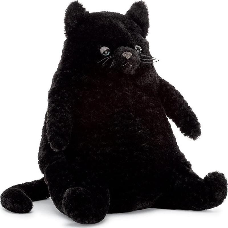 Jellycat Amore Cat Black - Plush Cats for All Ages