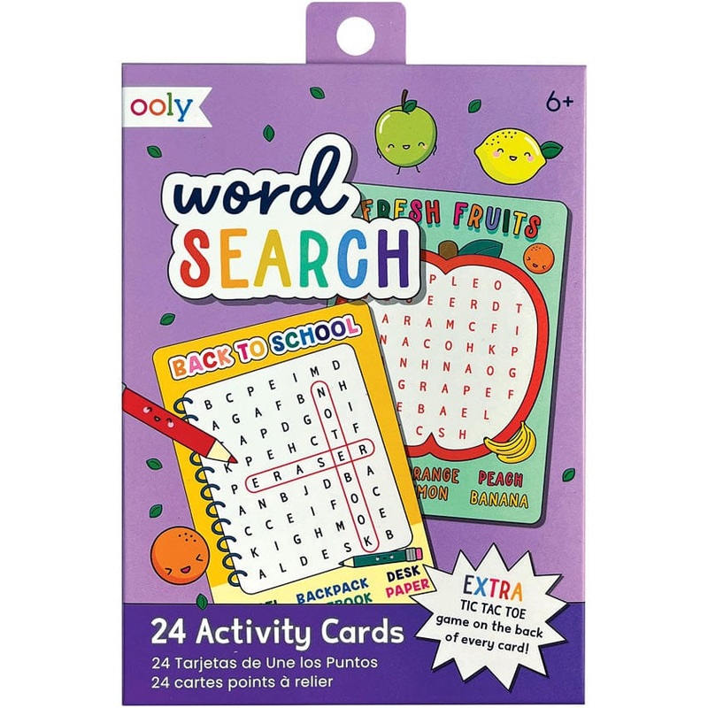 Ooly Word Search Activity Cards