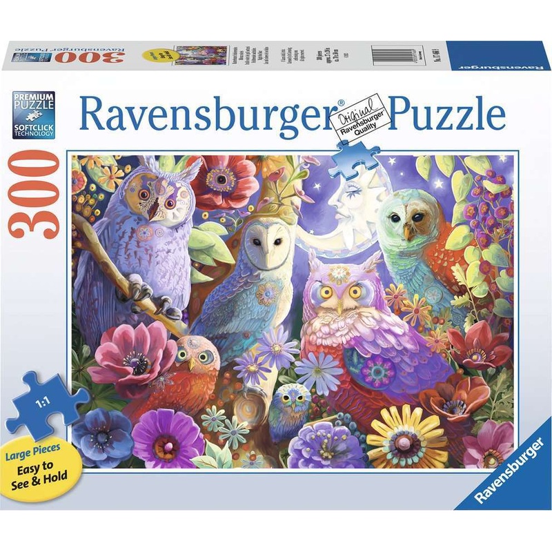 Ravensburger 300 Piece Night Owl Hoot Large Format Puzzle