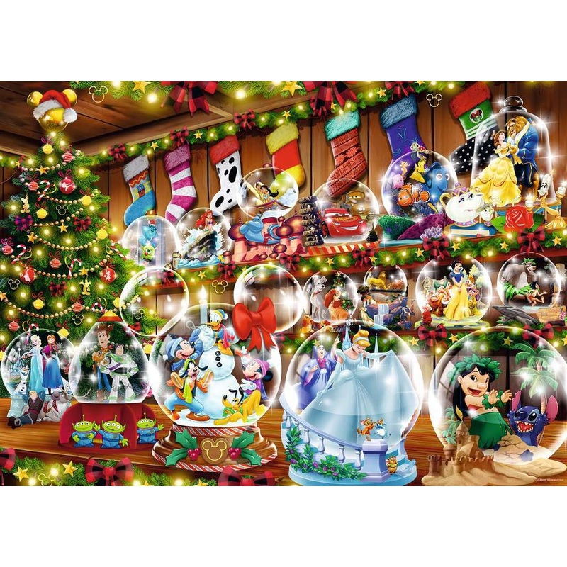 Ravensburger Disney Snow Globes 1000 Piece Puzzle