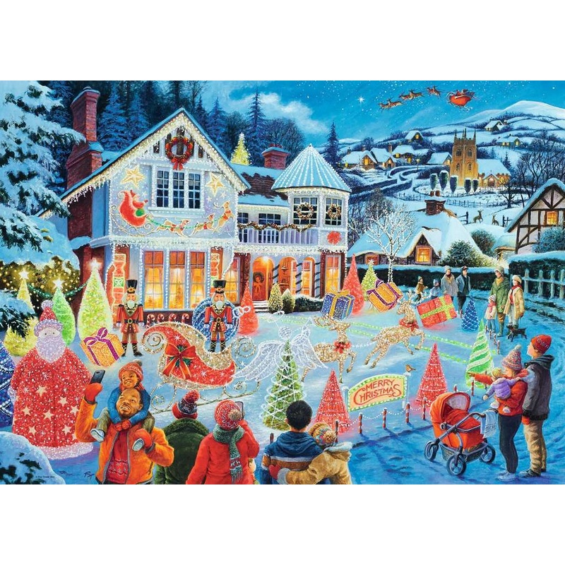 Ravensburger The Christmas House 1000 Piece Puzzle