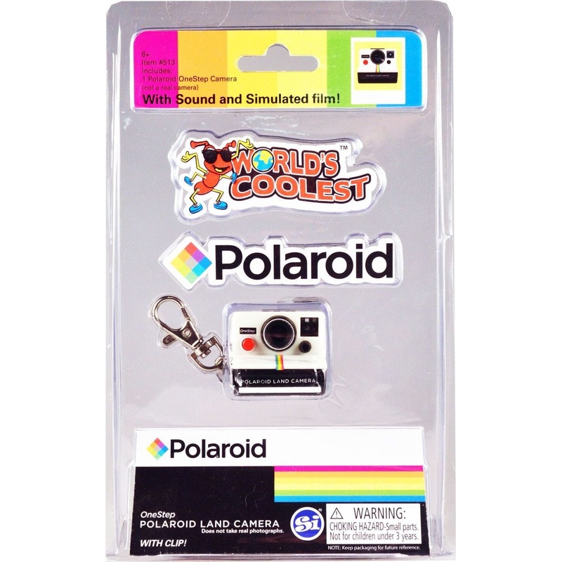 Super Impulse World's Coolest Polaroid Camera Keychain