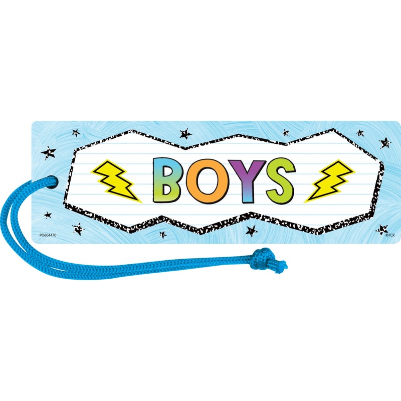 Teacher Created Resources Brights 4Ever Magnetic Boys Pass
