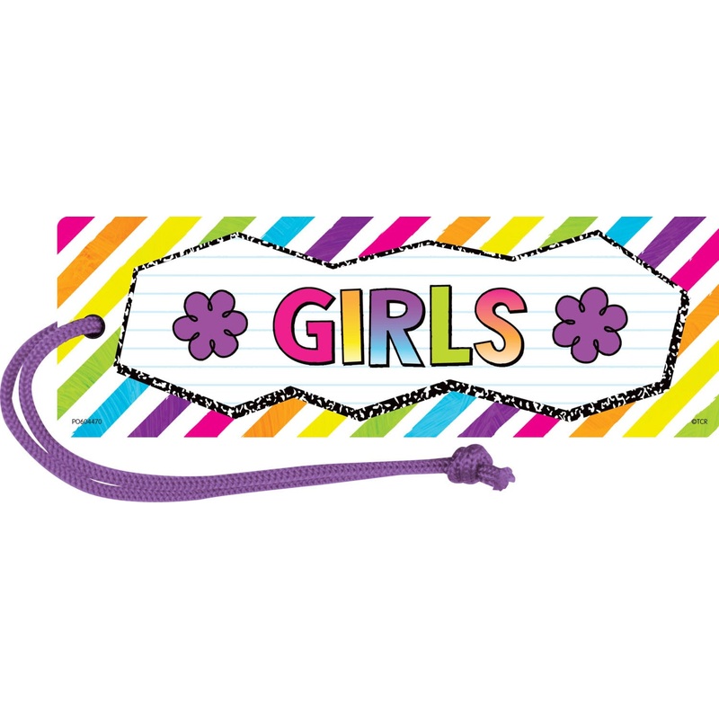 Teacher Created Resources Brights 4Ever Magnetic Girls Pass