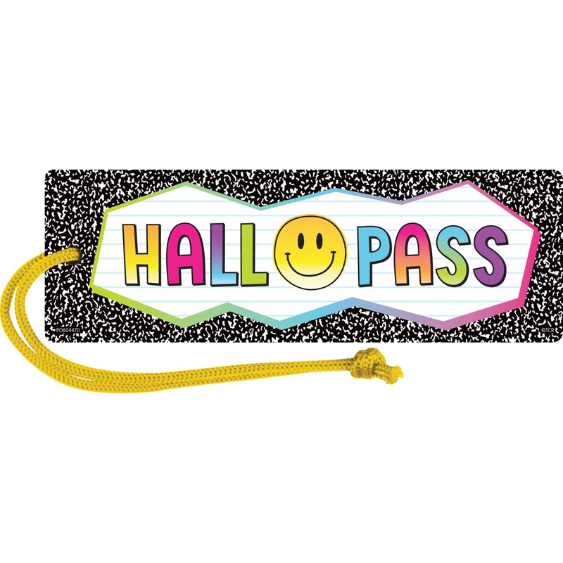 Teacher Created Resources Brights 4Ever Magnetic Hall Pass