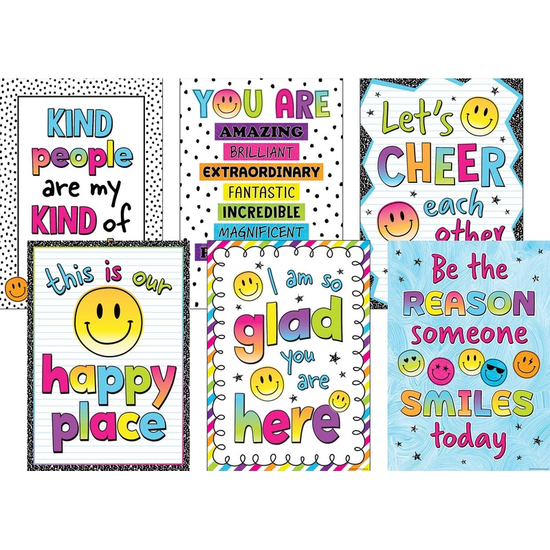 Teacher Created Resources Brights 4Ever Positive Poster Set