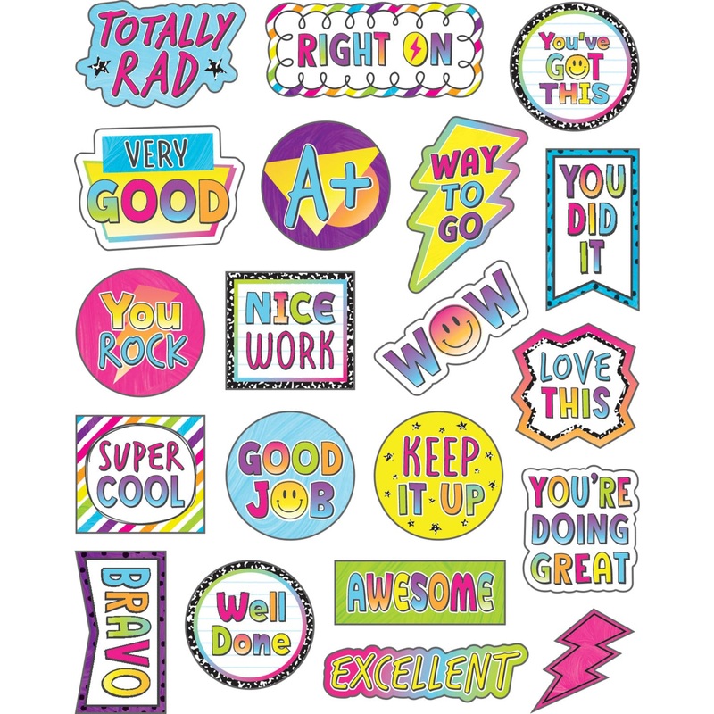 Teacher Created Resources Brights 4Ever Stickers