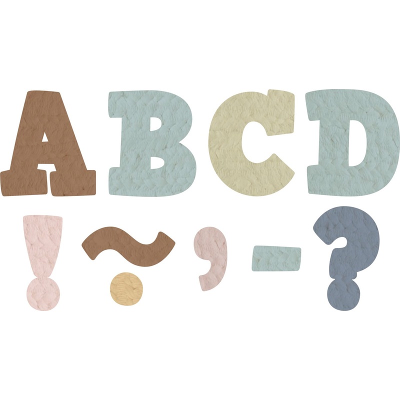 Teacher Created Resources Everyone is Welcome Bold Block 3" Magnetic Letters