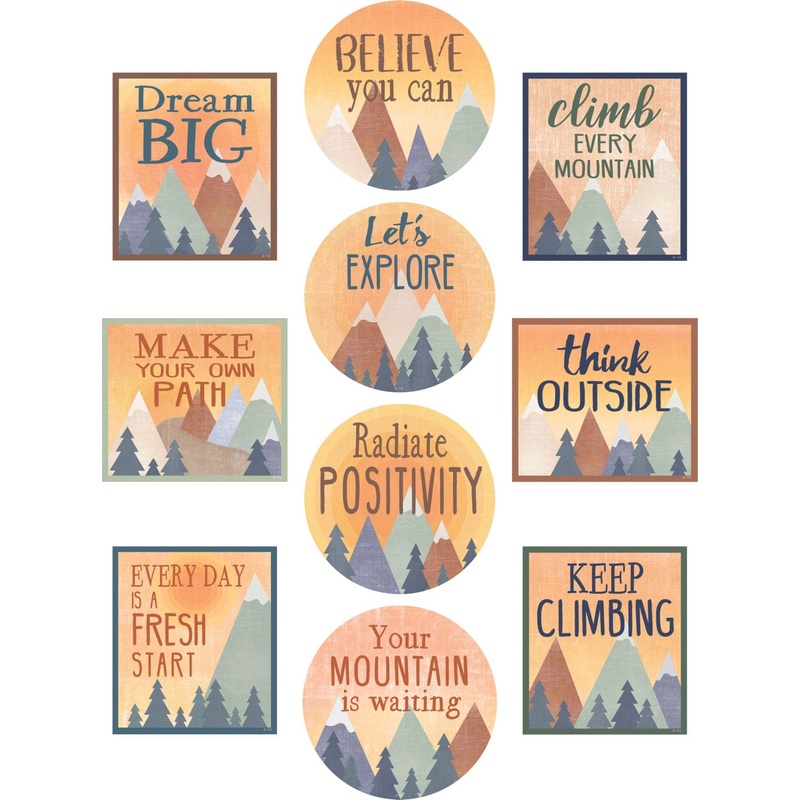 Teacher Created Resources Moving Mountains Positive Sayings Accents