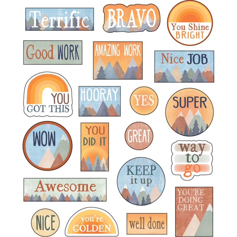 Teacher Created Resources Moving Mountains Stickers