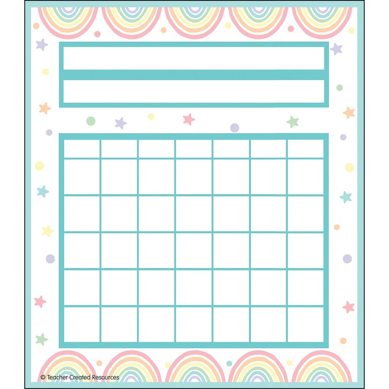 Teacher Created Resources Pastel Pop Incentive Charts