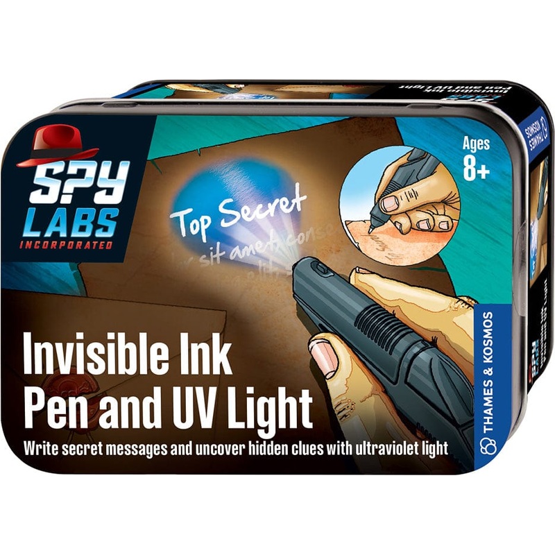 Thames & Kosmos Spy Labs Invisible Ink Pen and UV Light