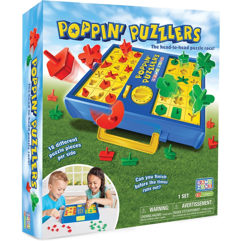 Epoch Game Zone Poppin' Puzzlers Game