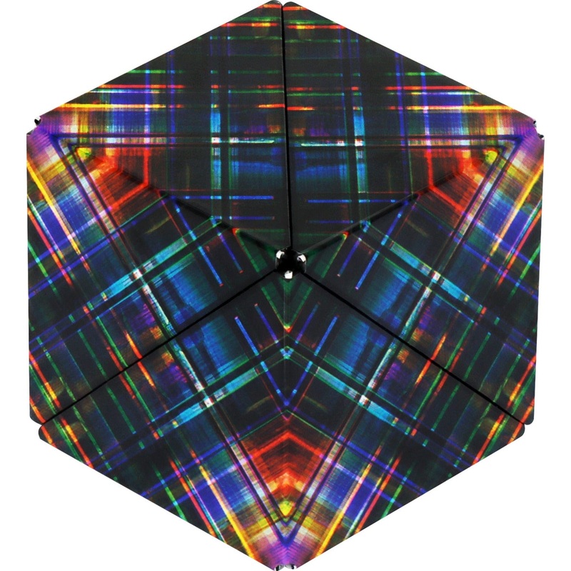 Fun In Motion Shashibo Disco Plaid - Magnetic Puzzle Cube