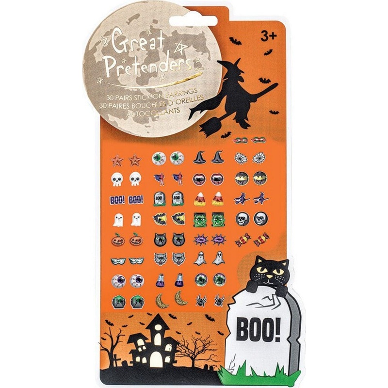 Great Pretenders Halloween Sticker Earrings