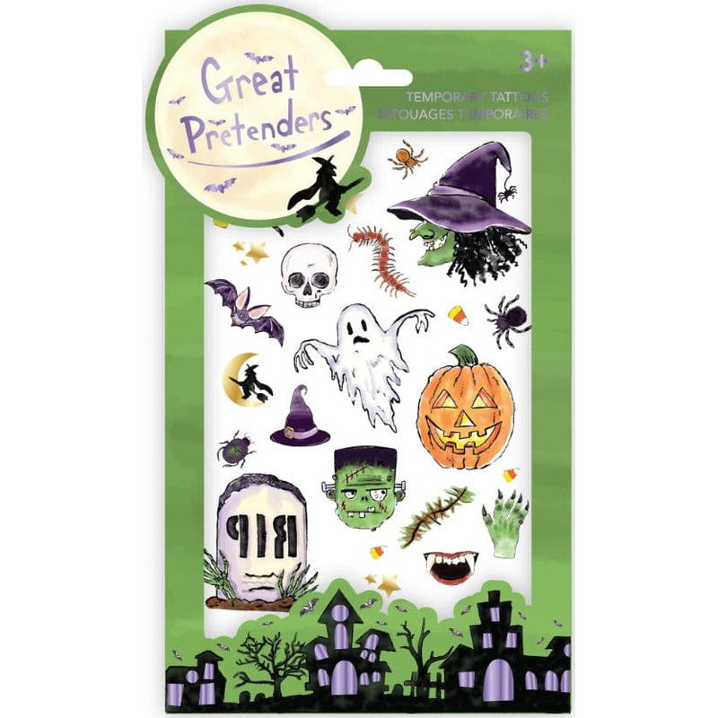 Great Pretenders Halloween Tattoos