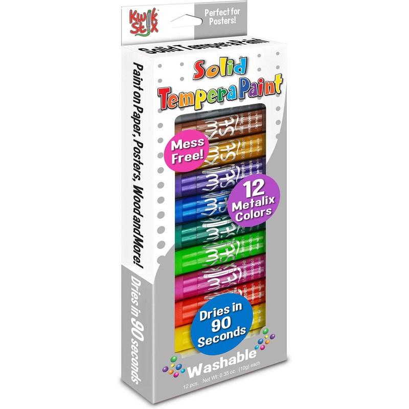Kwik Stix Metalix Colors- 12 Pack