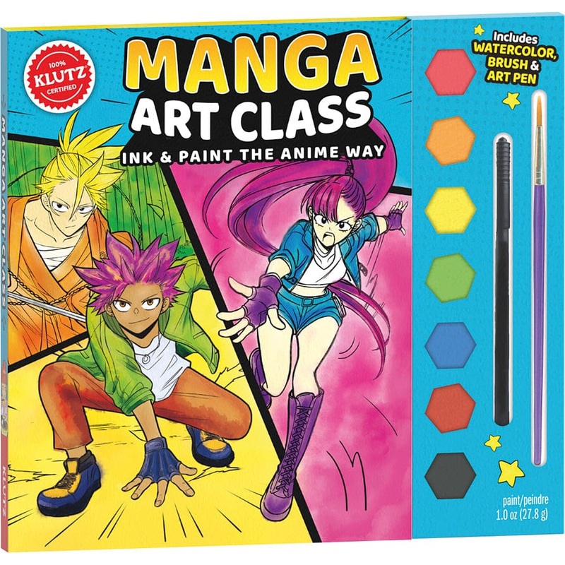 Manga Art Class: Ink & Paint The Anime Way