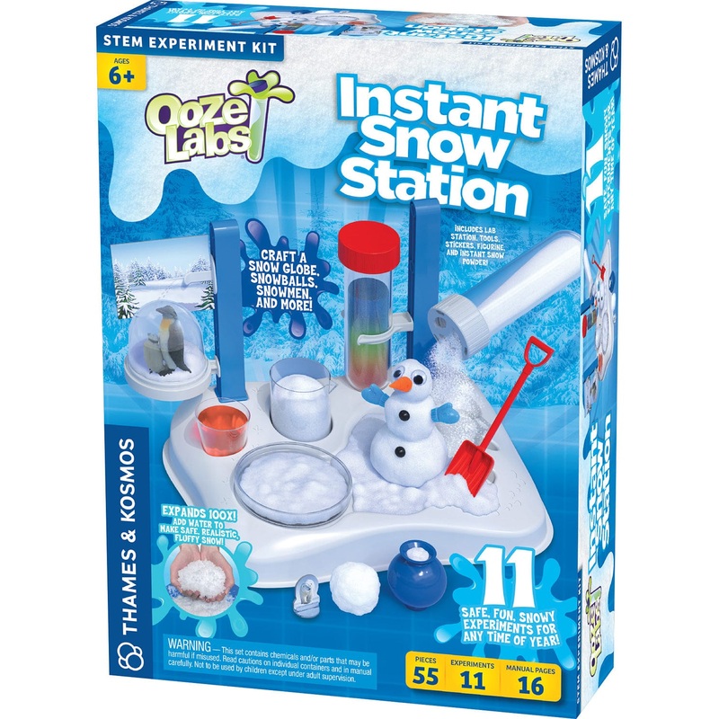 Ooze Labs Instant Snow Station Science Kit