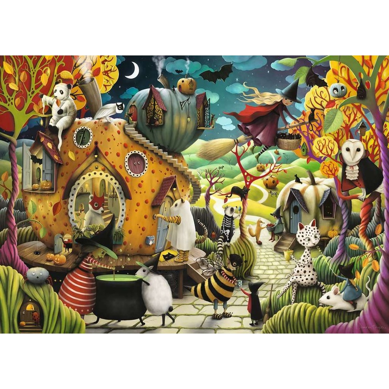 Ravensburger Happy Halloween 1000 Piece Puzzle