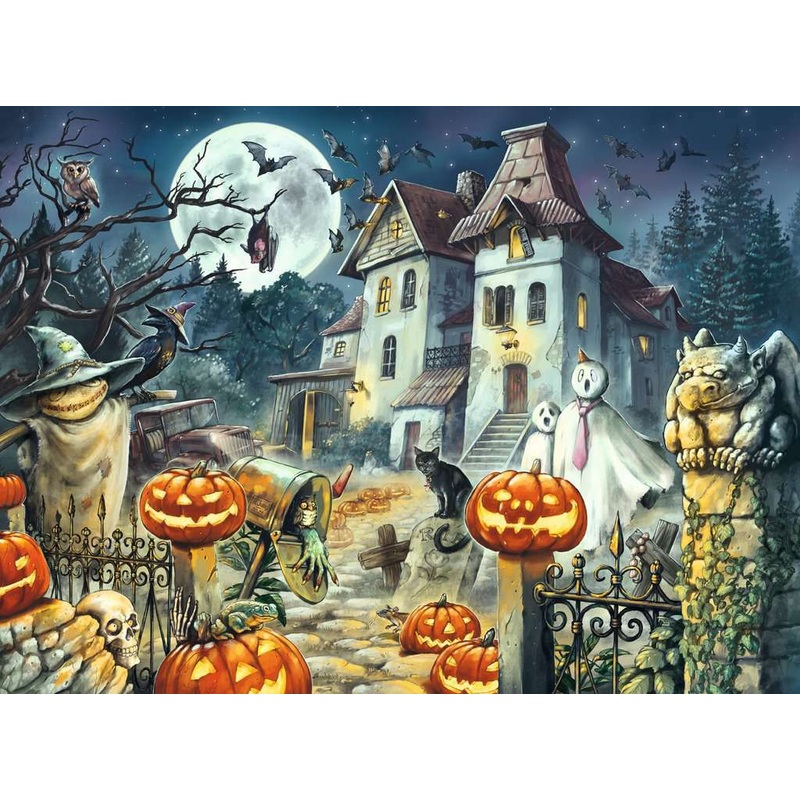 Ravensburger The Halloween House 300 Piece Puzzle