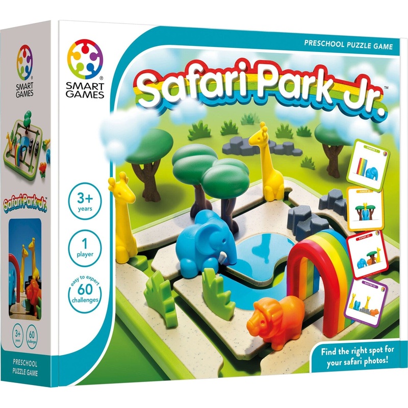Smart Games & Toys Safari Park Jr. Preschool Puzzle Game