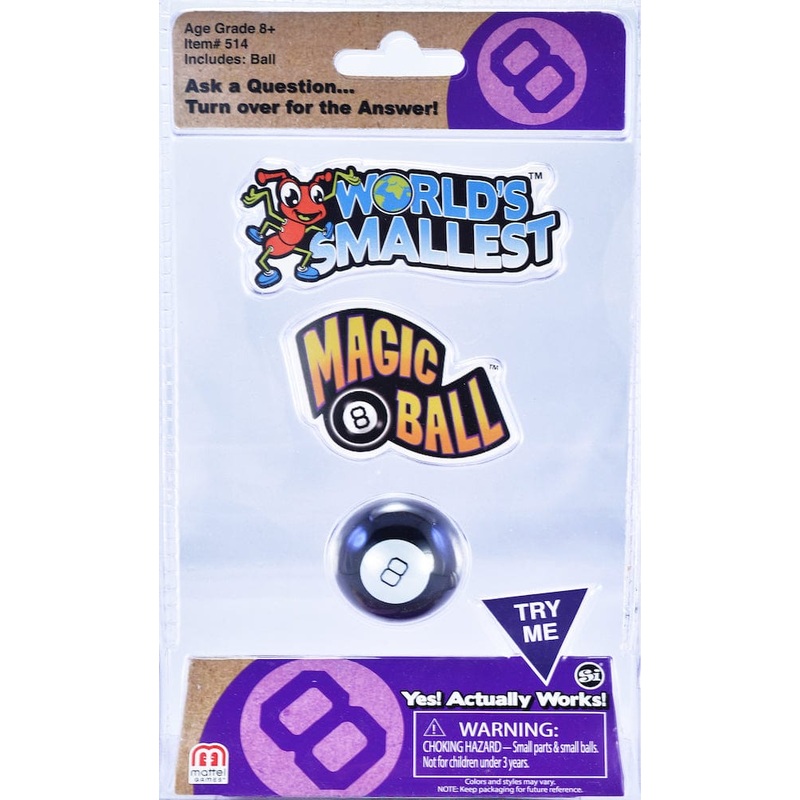 Super Impulse World's Smallest Magic 8 Ball