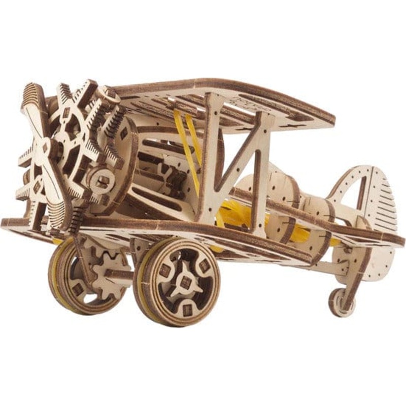 UGears Mini Biplane - Wooden Building Kits