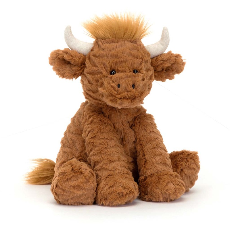 Fuddlewuddle Highland Cow Medium 9"