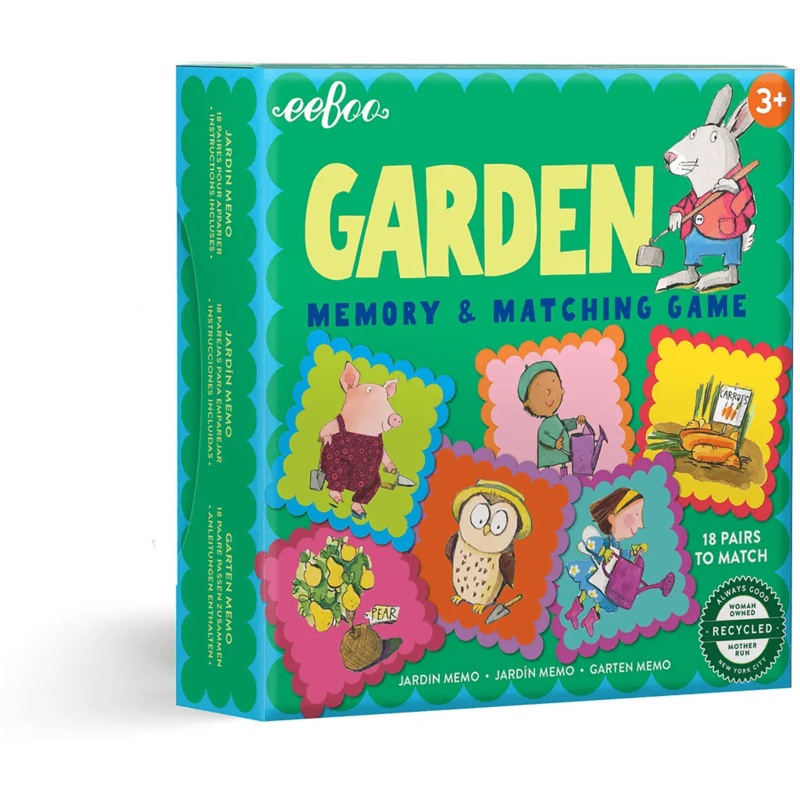 Garden Little Square Memory Game
