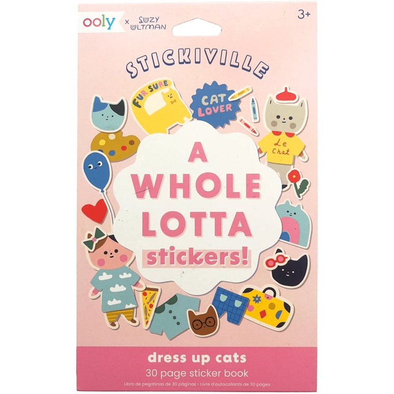 Stickiville A Whole Lotta Stickers! Dress Up Cats