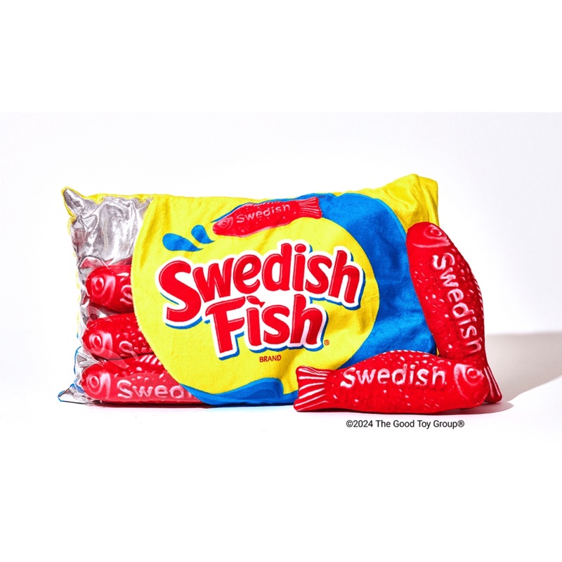 Swedish Fish Packaging Fleece Plush
