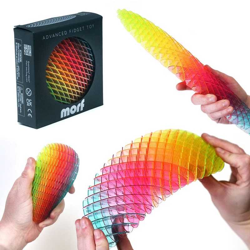 Morf Fidget Worm - Big Rainbow