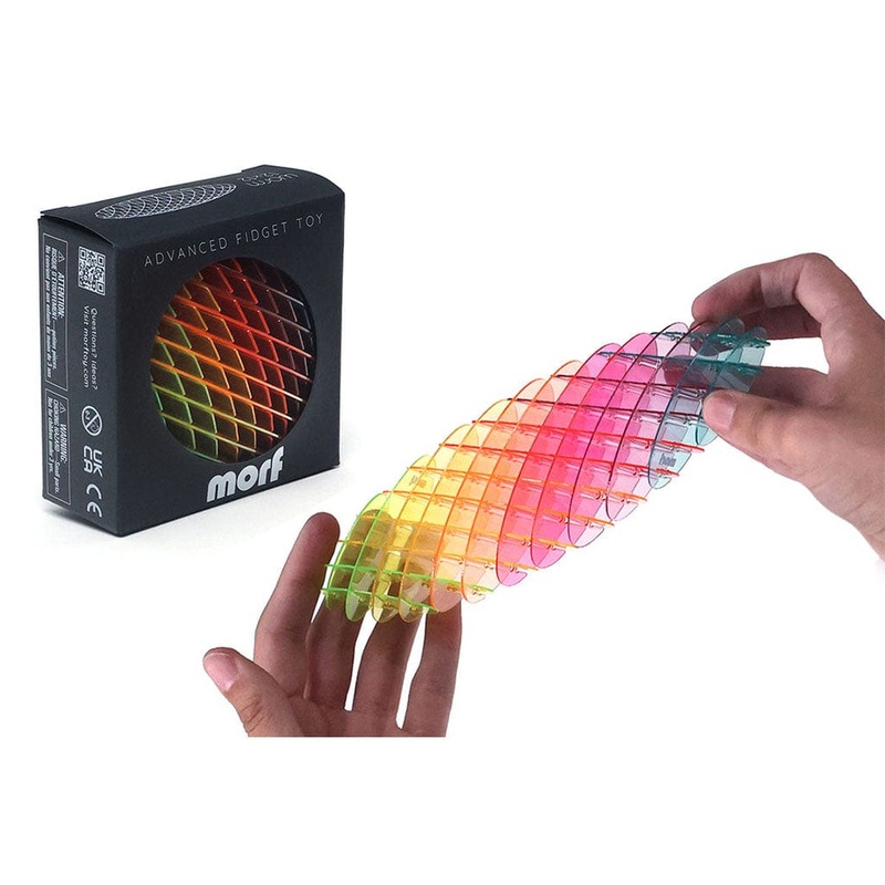 Morf Fidget Worm - Small Rainbow
