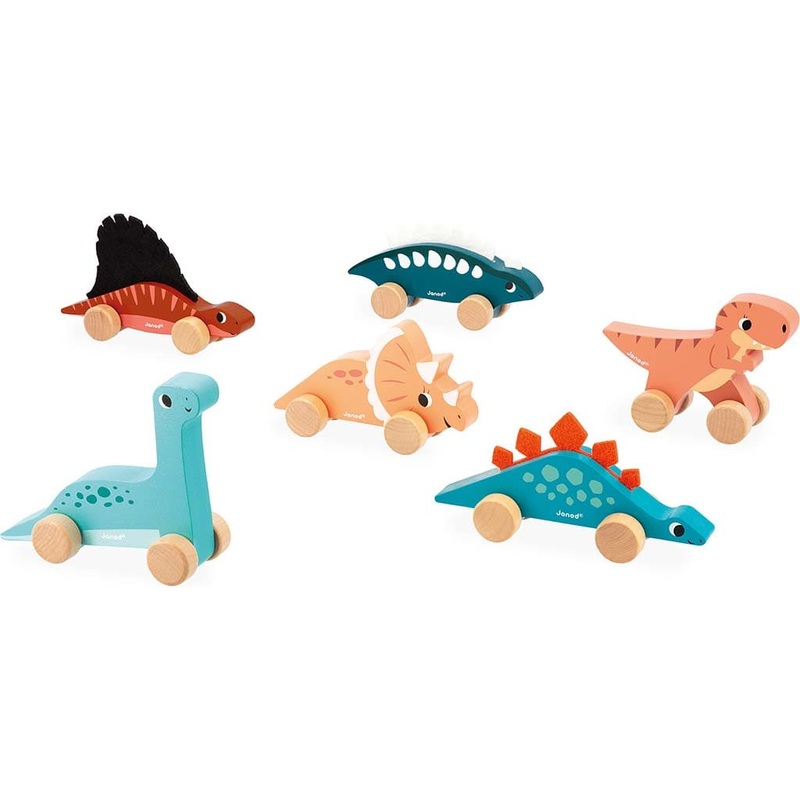Push-along Dinos Asst