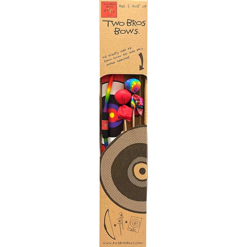 Two Bros Bows Bow and Arrows Box Set - Rainbow