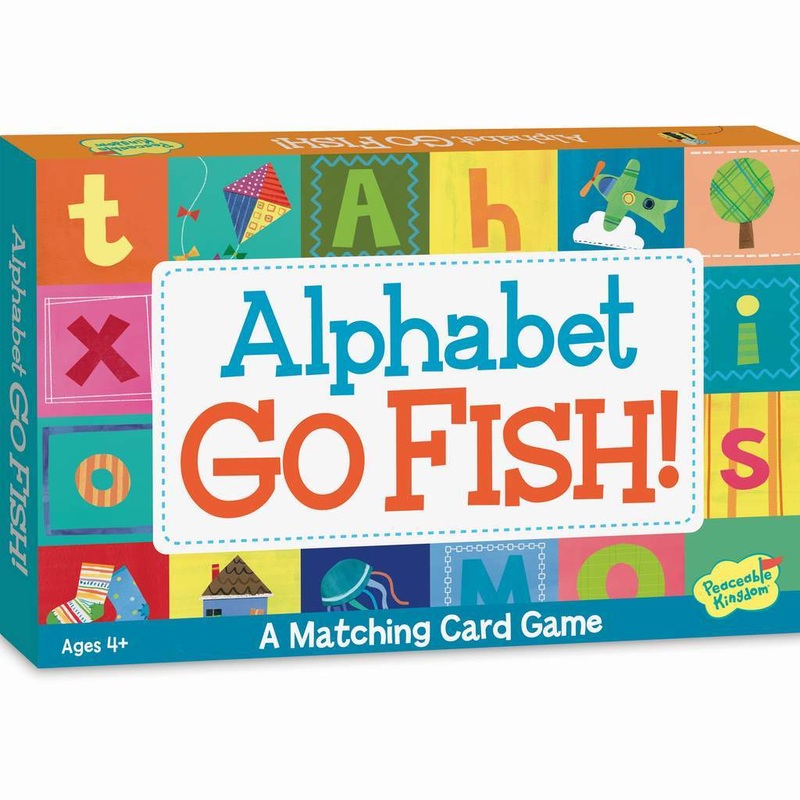 Alphabet Go Fish Letter Matching Card Game
