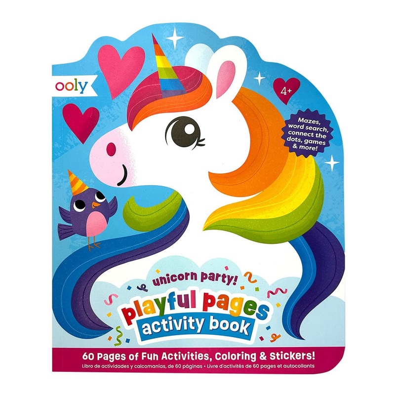 Playful Pages: Activity Book - Unicorn Party!