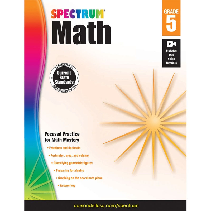 Spectrum Math Grade 5