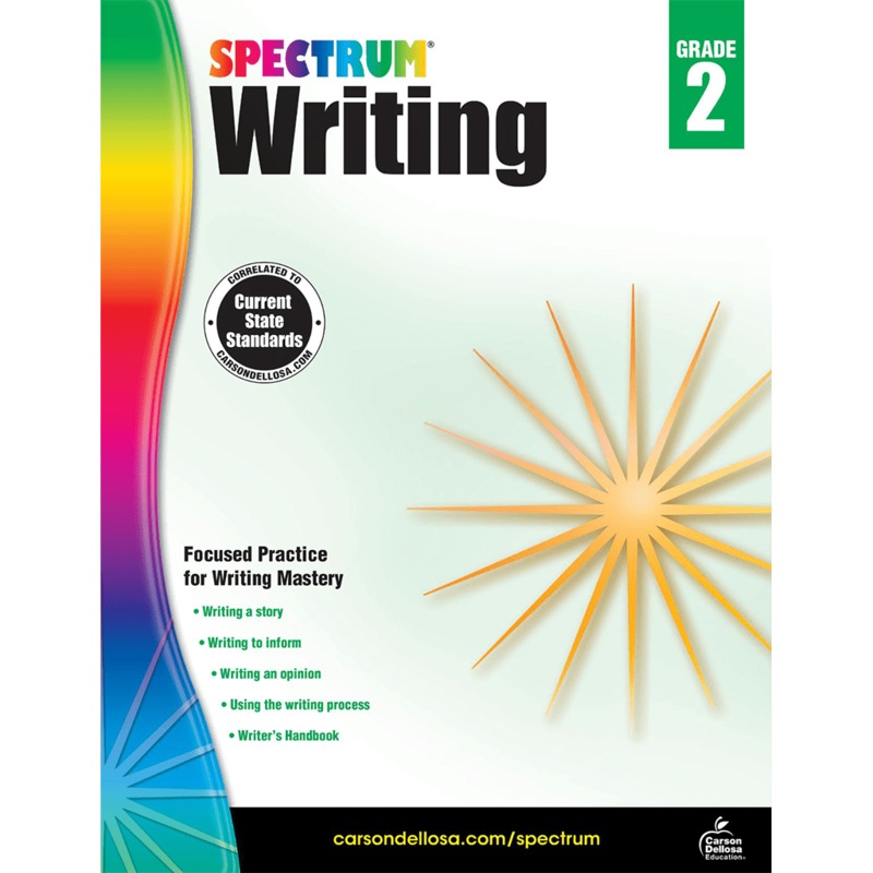 Spectrum Writing Grade 2
