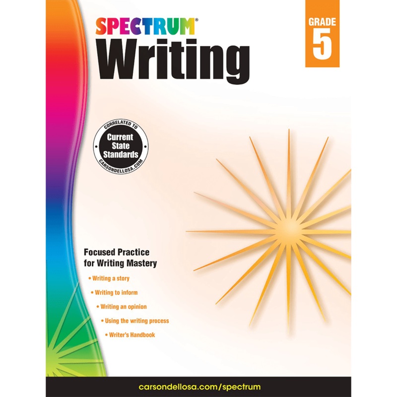 Spectrum Writing Grade 5