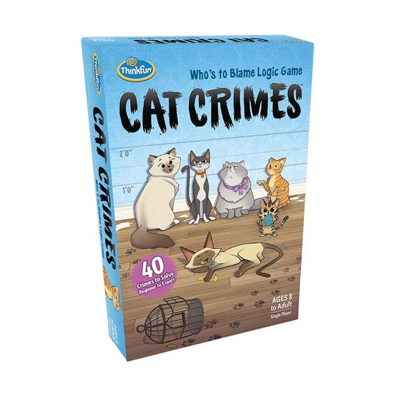 Thinkfun Cat Crimes - Single Player Games