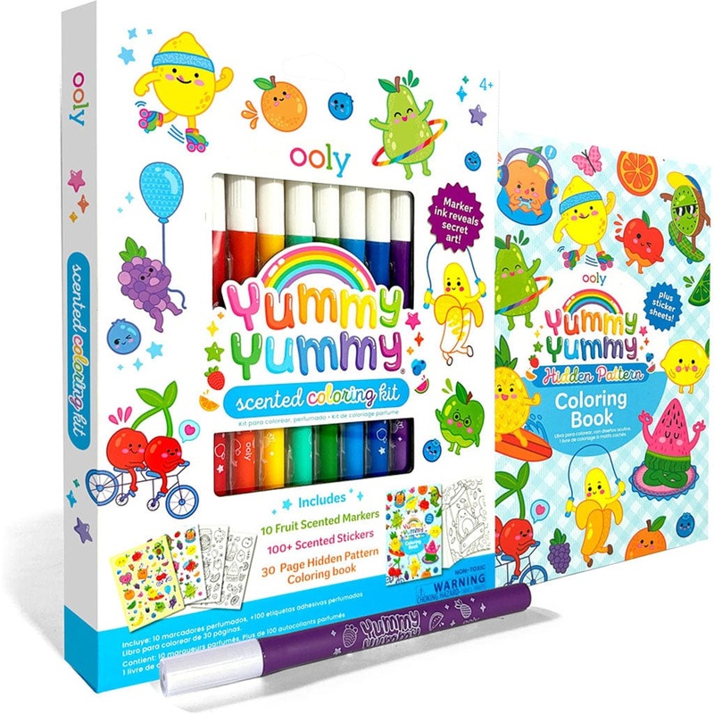 Yummy Yummy: Scented Coloring Kit