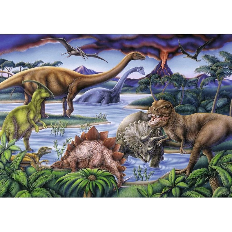 Dinosaur Playground 35 Piece Puzzle