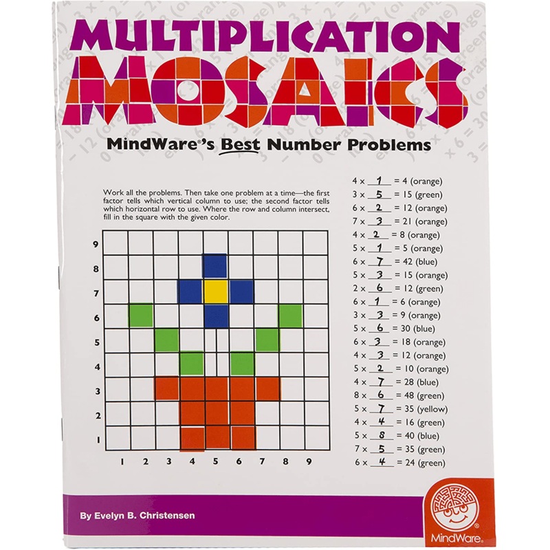 Multiplication Mosaics