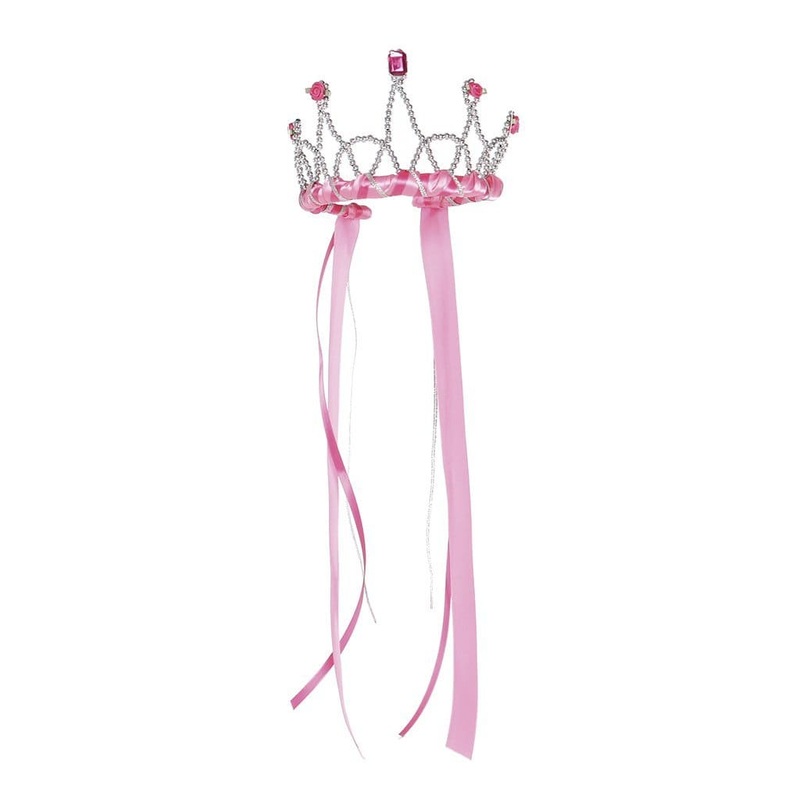 Ribbon Tiara Pink